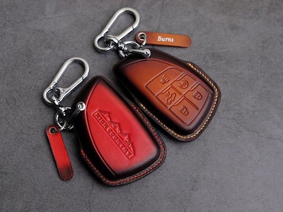 2025 2024 Chevrolet Silverado Key Fob Cover, Handmade Key Case for