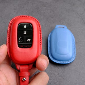2023 2024 2025 Accord Civic CR-V HR-V Pilot Key Case - Key Fob Cover Key Chain Accessories Key Holder Stamp Emblem - Birthday Gift