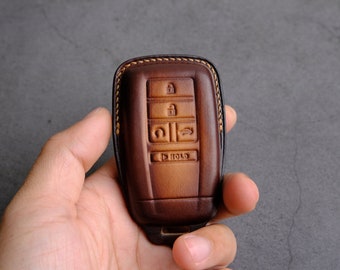 Funda para llavero Acura Integra, hecha a mano en cuero para Acura MDX, RDX, TLX, ILX y RLX. Accesorio para llavero Acura Integra, regalo personalizado.