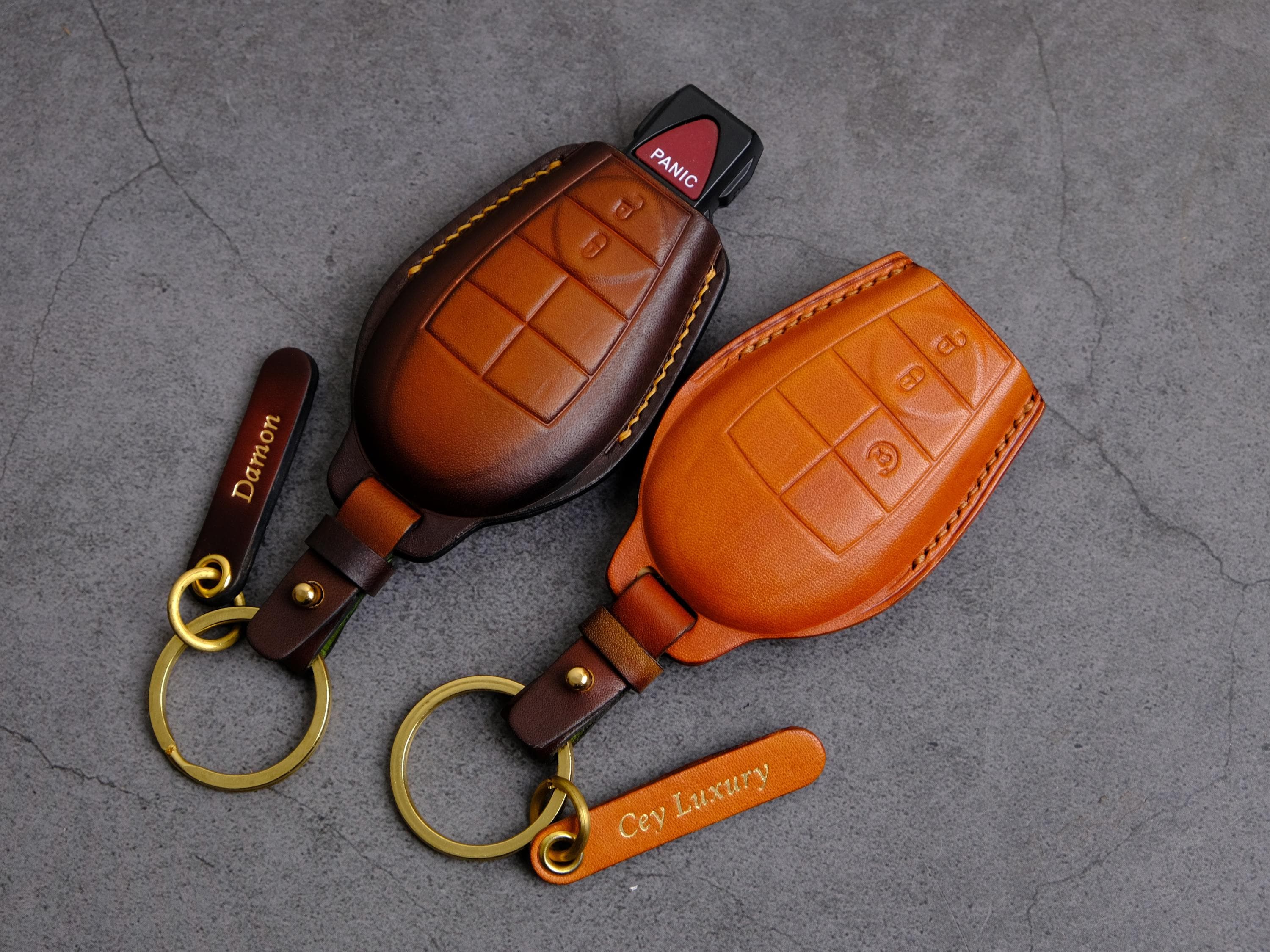 Cover For Classic, Grand Caravan, Dart, Town & Country, Cherokee, Commander Grand, Charger Fob Holder, Personalized Keychain Accessories