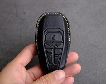 Funda para llave de coche Aston Martin 2024-2025, funda para Aston Martin DBX, DB9, DB11, Vantage, accesorio personalizado para coche, regalo de cumpleaños