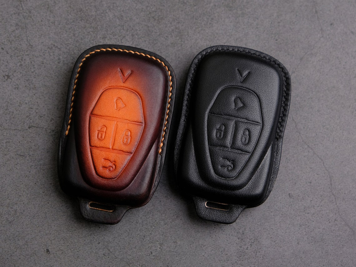 2024 Vinfast Key Chain, Leather Cover for Vinfast VF6 VF7 VF8 VF9 Eco ...