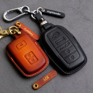 All Type Cover For Toyota Grand Highlander XLE Limited Platinum Hybrid ... Toyota Highlander Key Fob Cover Entry Remote Key Chain Accessory