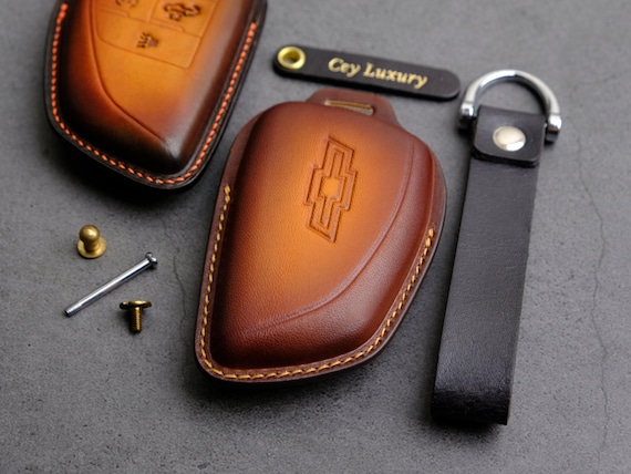 Chevrolet Colorado ZR2 Z71 TRAIL BOSS LT Wt Key Fob Cover 2022 2023 2024 Handmade Leather Key Case for Keyless Entry Remotes Chevy Etsy
