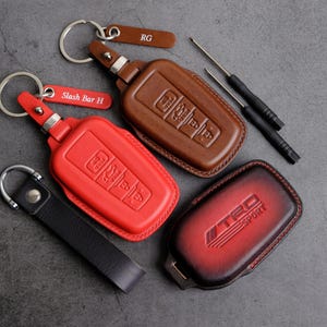 Cover For Toyota RAV4 4runner Corolla Camry C-HR Prius Highlander ... Toyota Key Case Key Chain Holder Accessories