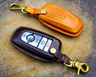 trucks Ford automobile Bronco Embroidered Key Chain// Fob American