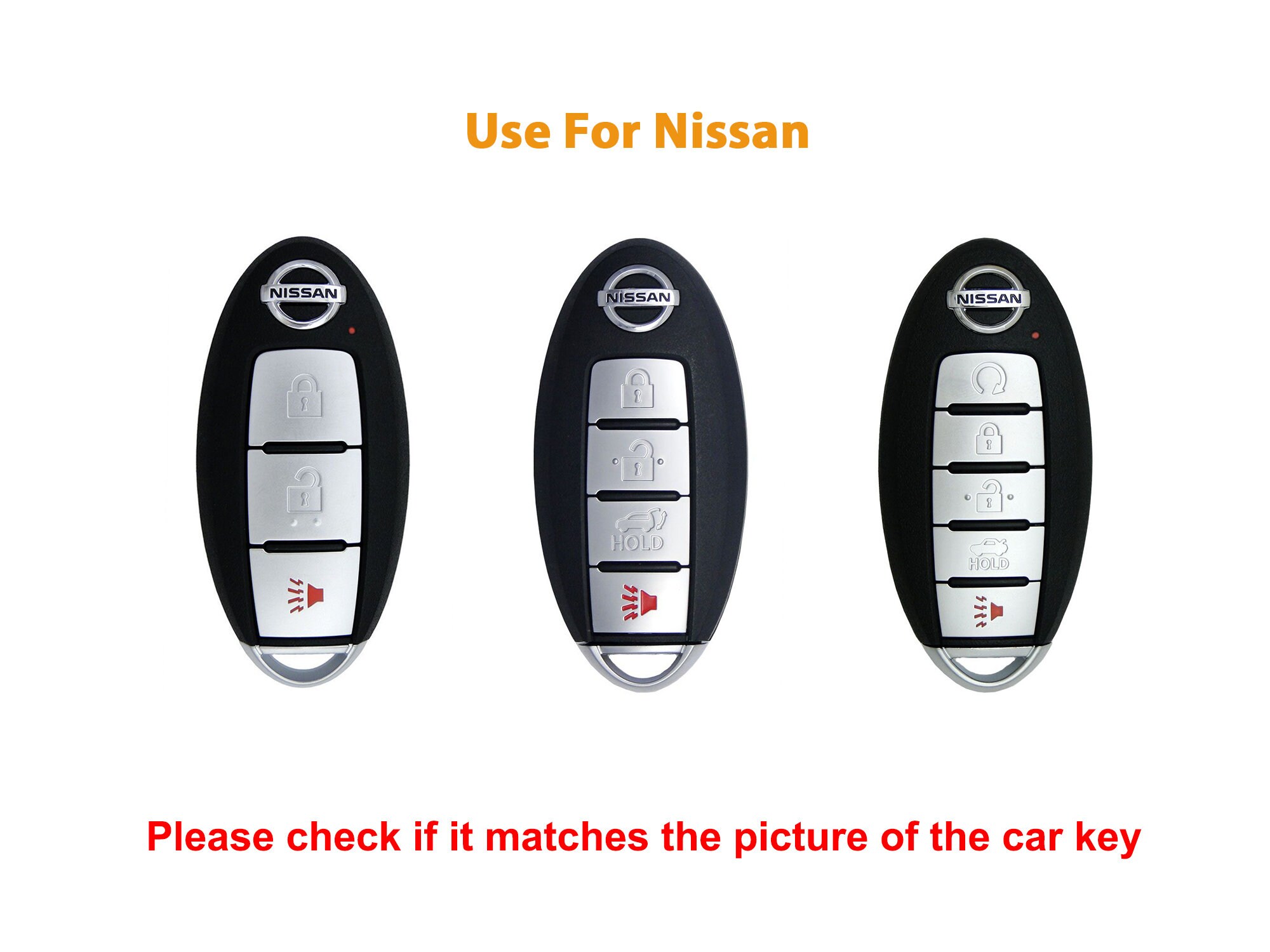 Nissan Key Fob Cover Leather Key Case for Nissan Altima/ Etsy
