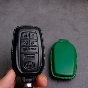 2024 2023 Toyota Sienna Key Case (5 6 Buttons) - Toyota Sienna Hybrid Key Fob Cover Keyless Keychain Remotes - Gift For Her - Birthday Gift