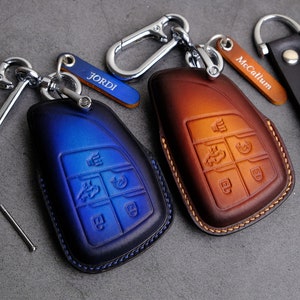 Colorado Key Shell Chevrolet Colorado Key Fob Cover 2022 2023 2024, Handmade Leather Key ...