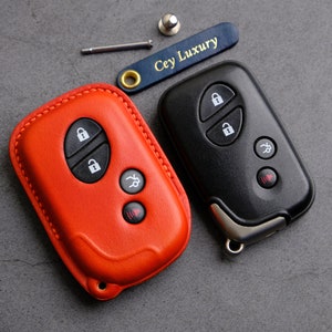 Cover Lexus IS350 Key Fob, Handcraft Leather Key Fob Cover For Lexus ES/ GS/ GX460/ IS/ LX470/ LX570/ RX350/ RX450h, Lexus Accessories