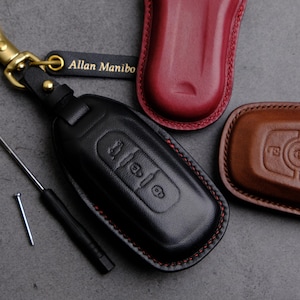 2025 - 2024 Ford Territory Key Fob Cover - Keyless Entry Remote Key Fob Leather Cover - Ford Accessory - Gift For New Car - Birthday Gift