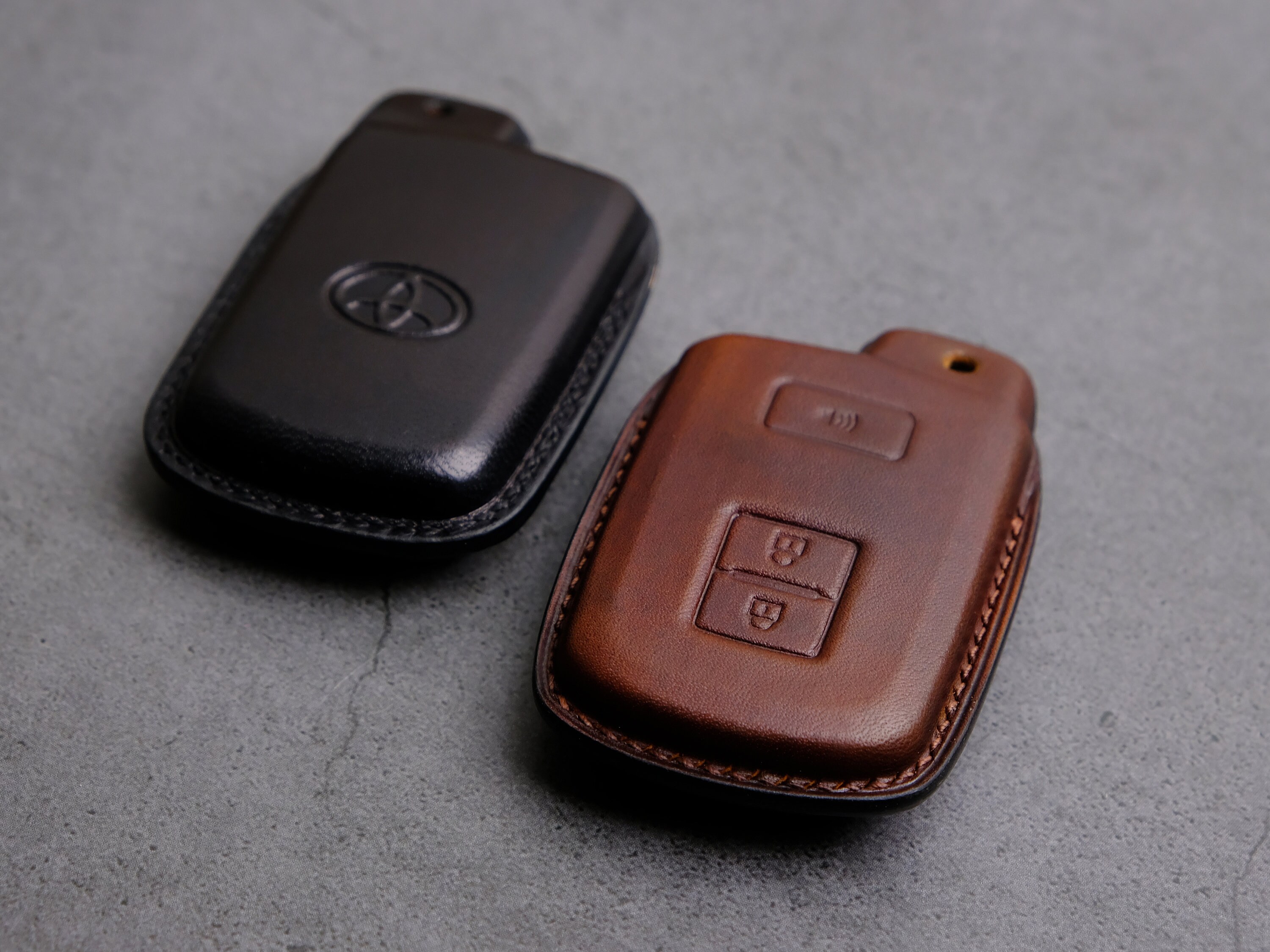 Toyota 4runner Key Fob Cover, Leather Key Case for Toyota Land Cruiser ...