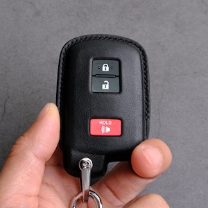 Custodia in pelle per chiave Toyota Tacoma SR SR5 TRD Pro Sport Limited - Portachiavi con telecomando per accessori Toyota Tacoma - Regalo per lui