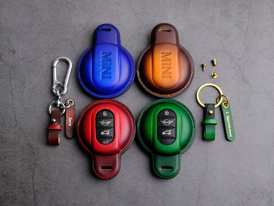 2024 Mini John Cooper Works JCW Key Cover Leather Key Case Etsy