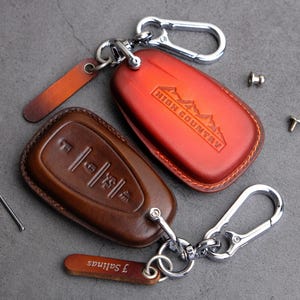 Chevrolet Traiblazer Key Fob Cover, Leather Key Case For Chevrolet Brazer Equinox Trax Traverse  Malibu Volt 2024 2023 ... Chevy Accessory