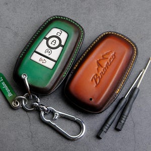 Bronco Sport 2023 2024 2025 Key Fob Cover, Personalized Key Case For Bronco Sasquatch Sport Big Bend Badland, Bronco Accessories