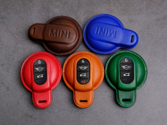 Coque clé,Étui de protection pour clé de voiture Mini Cooper