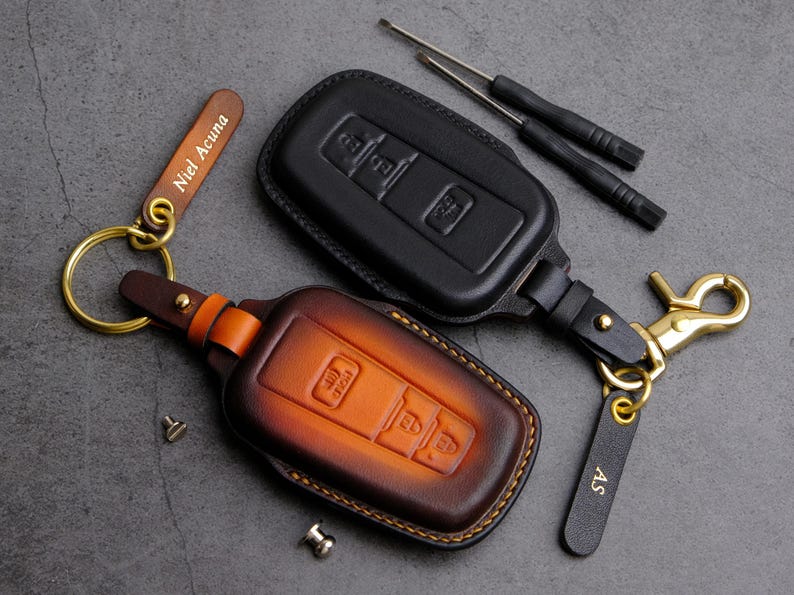 Toyota 4runner TRD Pro Key Case, Leather Key Fob for Toyota 4runner ...