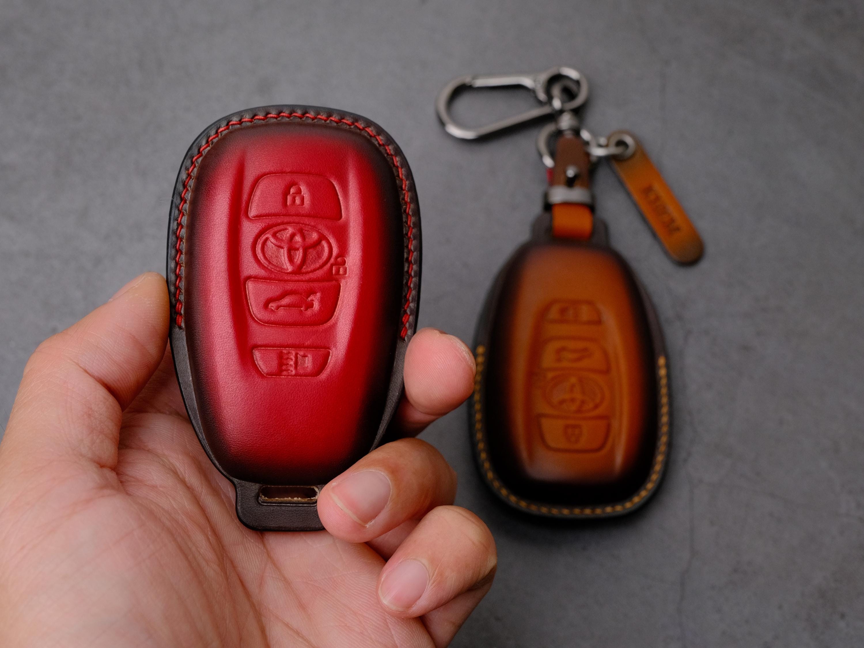 2026 Toyota GR86 Key Case, Handmade Leather Key Fob Cover for