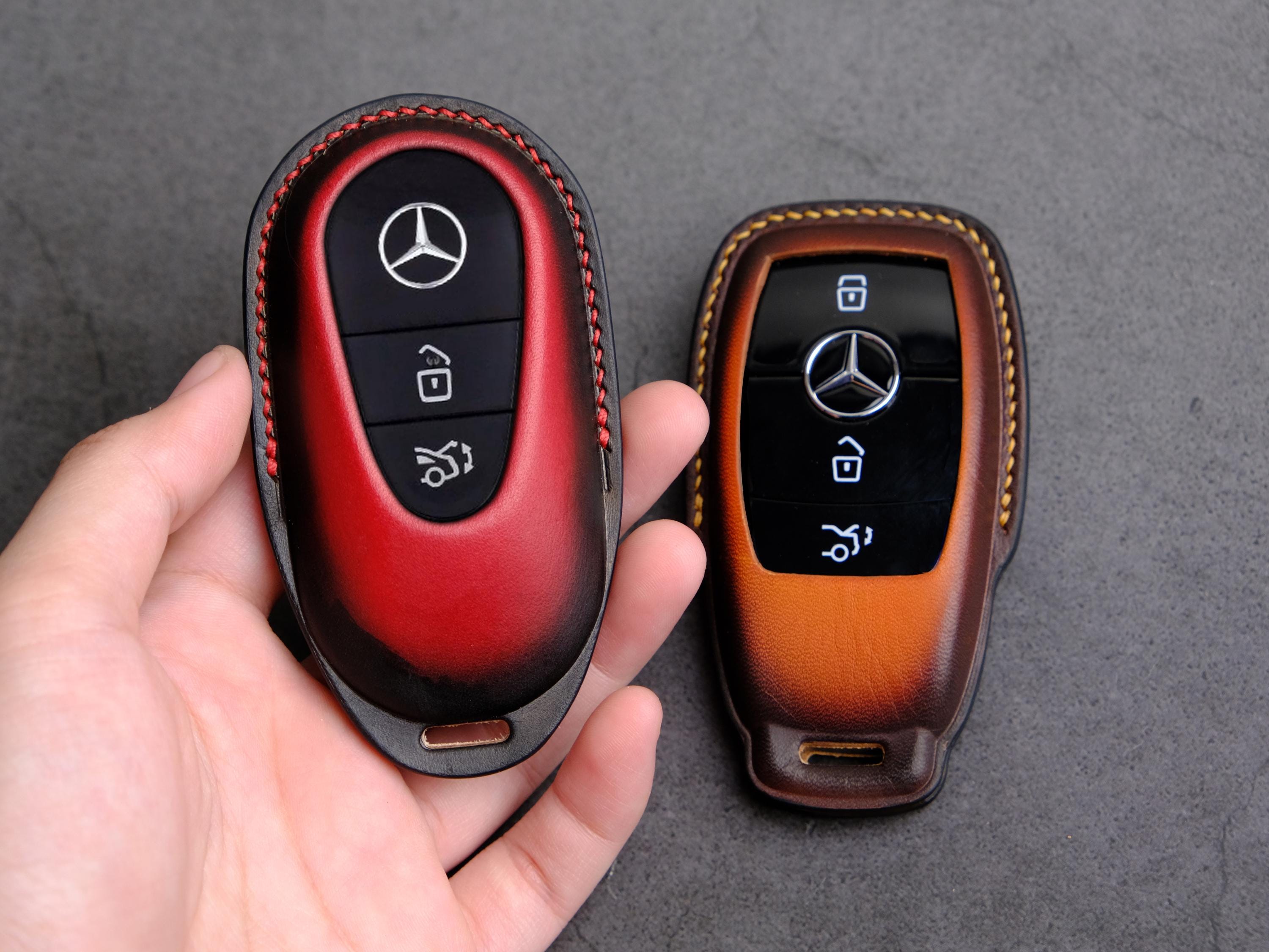 Crystal Clear Key Fob Cover For Mercedes-Benz - Fits EQE, S-Class, C-Class, G-Class & More