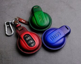 HIBEYO Custodia per Chiave Smart Adatta per BMW Mini, in TPU