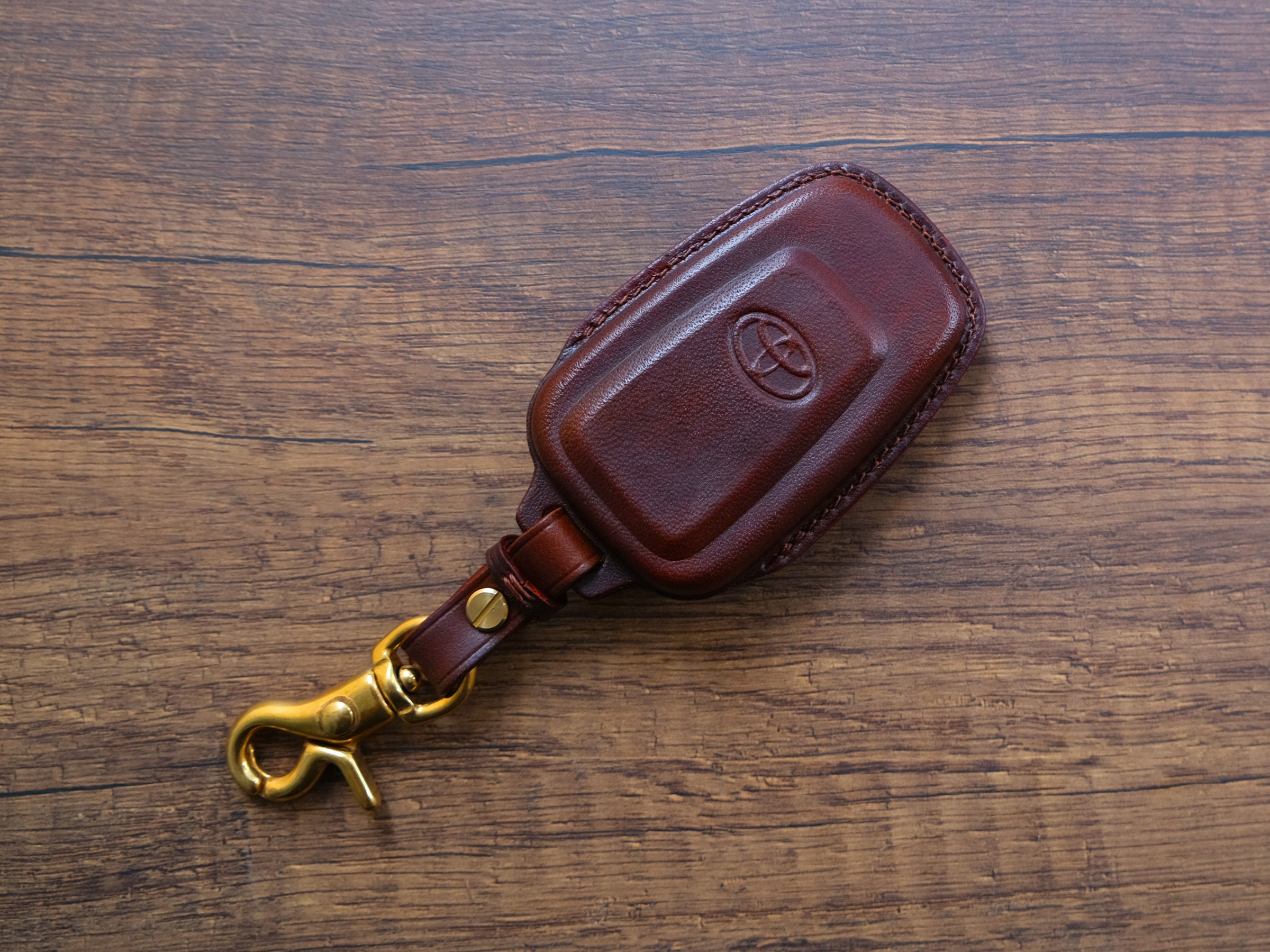 Toyota Key Fob Cover Handcrafted Leather Key Case For Toyota | Etsy