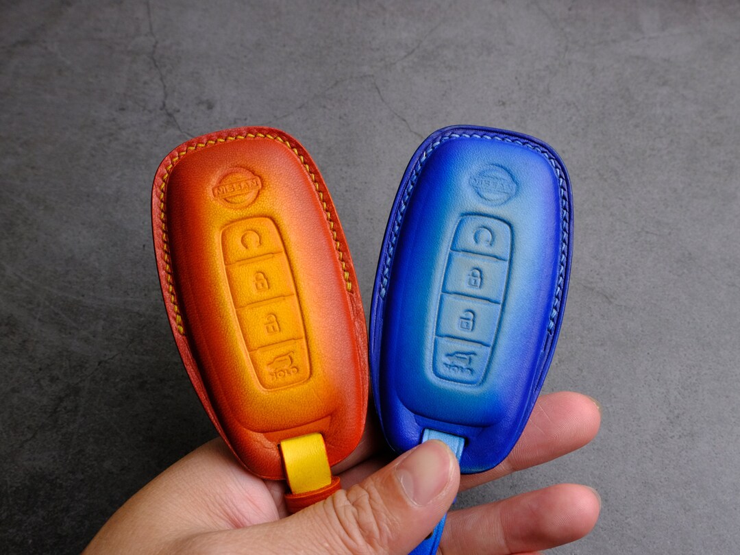 Lcyam TPU Smooth Case Key Fob Cover Red Fits For Infiniti Nissan Altima SL FWD Maxima Sentra X