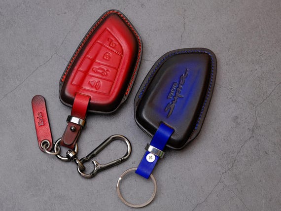 2026 2025 Toyota Supra Key Fob Cover, Handmade Leather Key Case