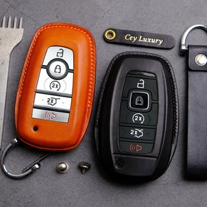 Lincoln Key Fob Cover Case - Lincoln Key Case - Lincoln Accessories - Lincoln Keychain - Car Key Holder - Car Key Cover - Custom Key Fob