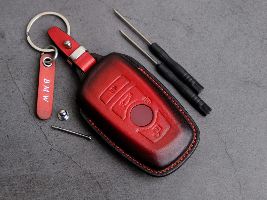 X3 Key Fob Cover - Leather Key Case for 3 5 7 Series Z4 M5 X1 X5