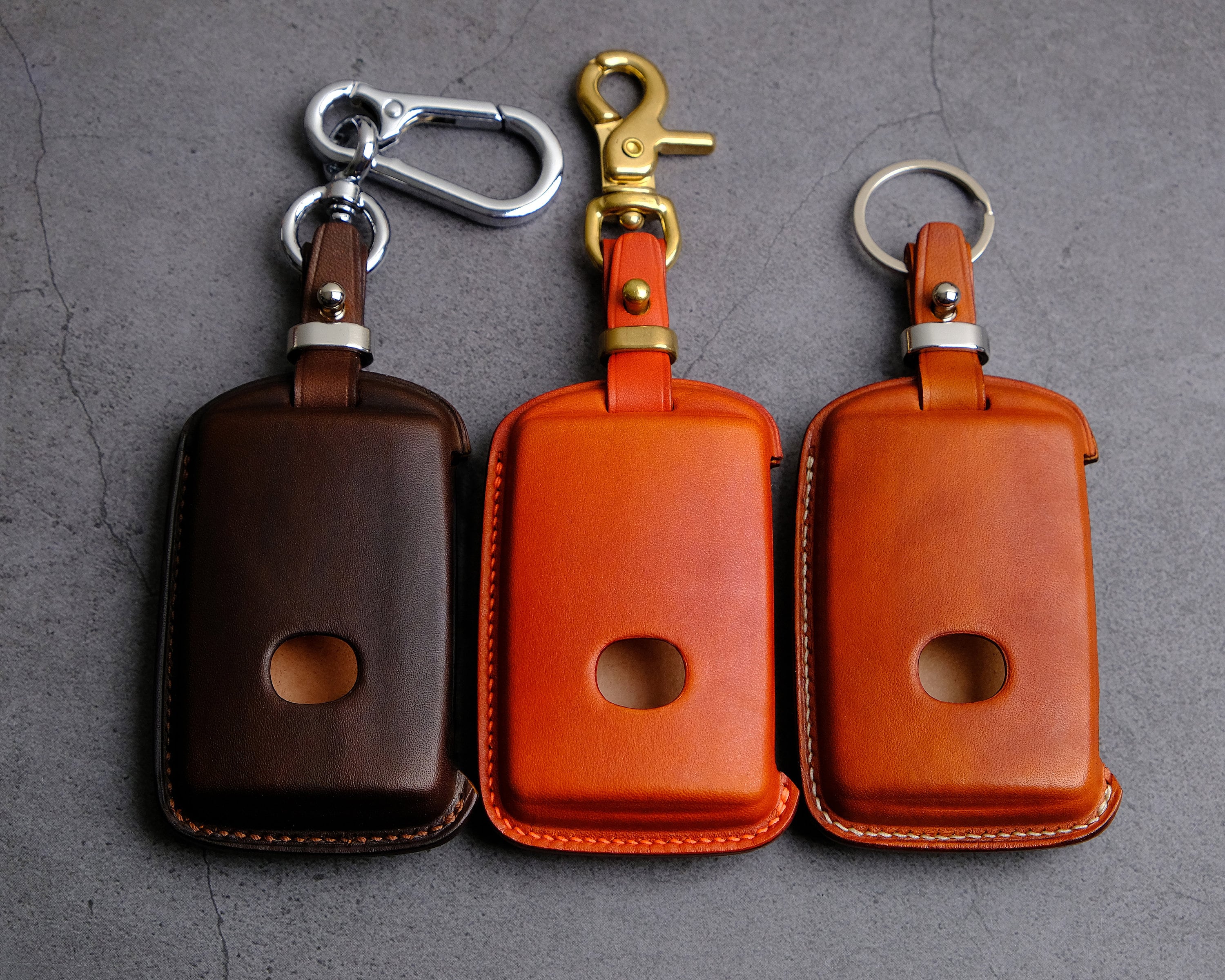 Mazda 3 All New Luxury Key Fob Cover - Handcraft Leather Key Case