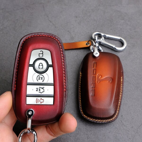 thumbnail image 2 of 2-Pack Replacement Key Fob Shell Case For 2011-2014 Ford Mustang (Remotez4less R4L4128) 2 of 2