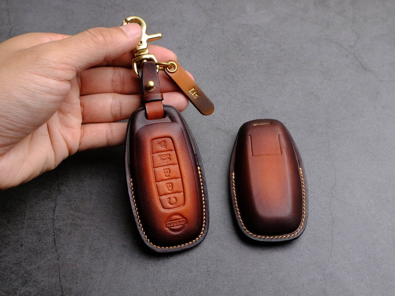 2023 Nissan Ariya Key Cover, Customized Leather Key Case for Nissan ...