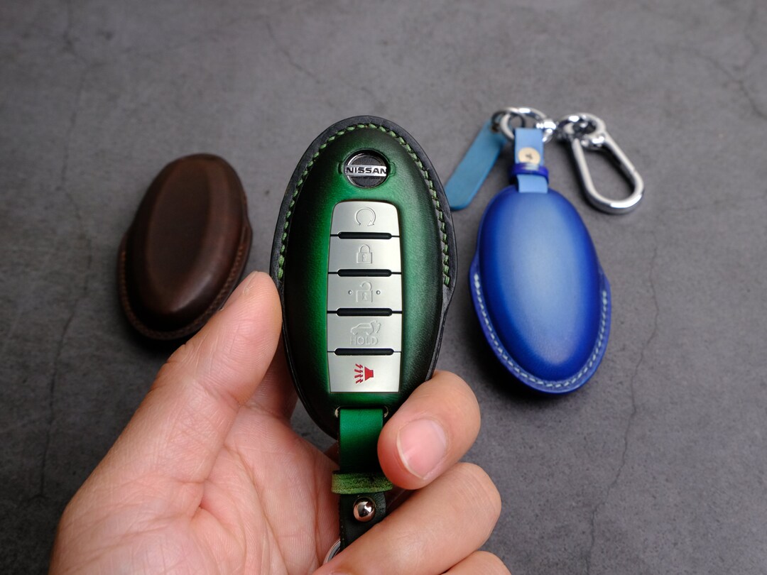 Key Fob Cover for Nissan Rogue: 3 Buttons Key Fob Case Fit for