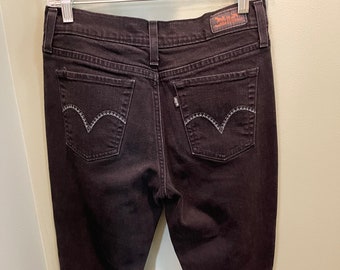 Levi's Strauss 505 black jeans.  Size 4M