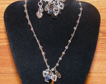 Genuine Brighton Karma Bracelet & Necklace Combo Set