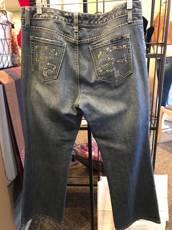 Seven 7 Premium Denim Flare Jeans size 
