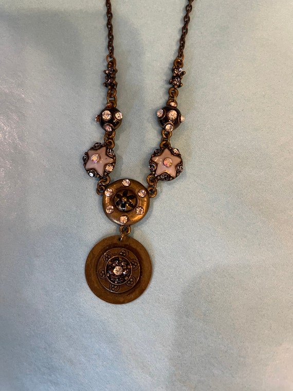 Star & Circle necklace View 2