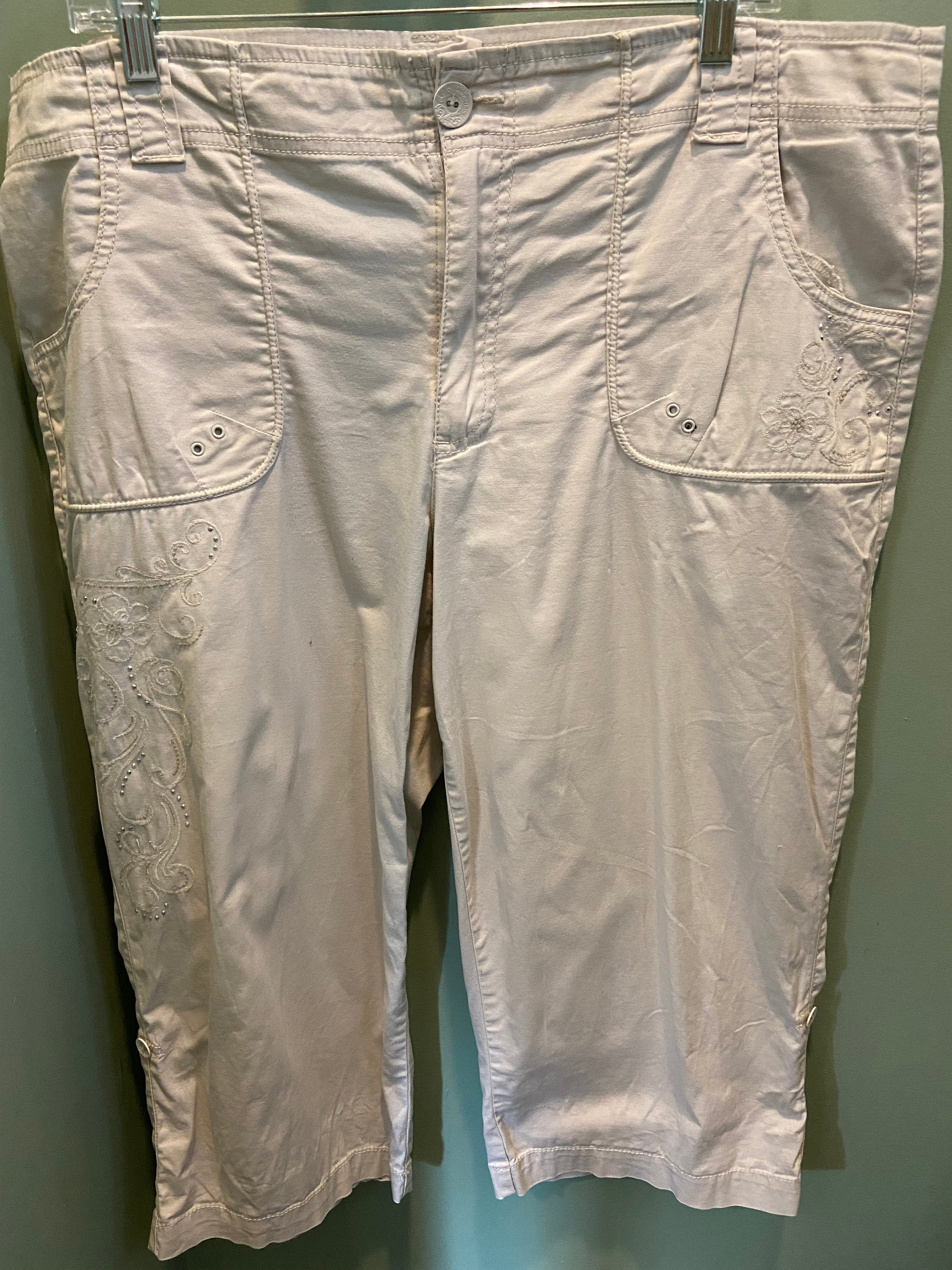 Gloria Vanderbilt Capri Size 16 Etsy UK