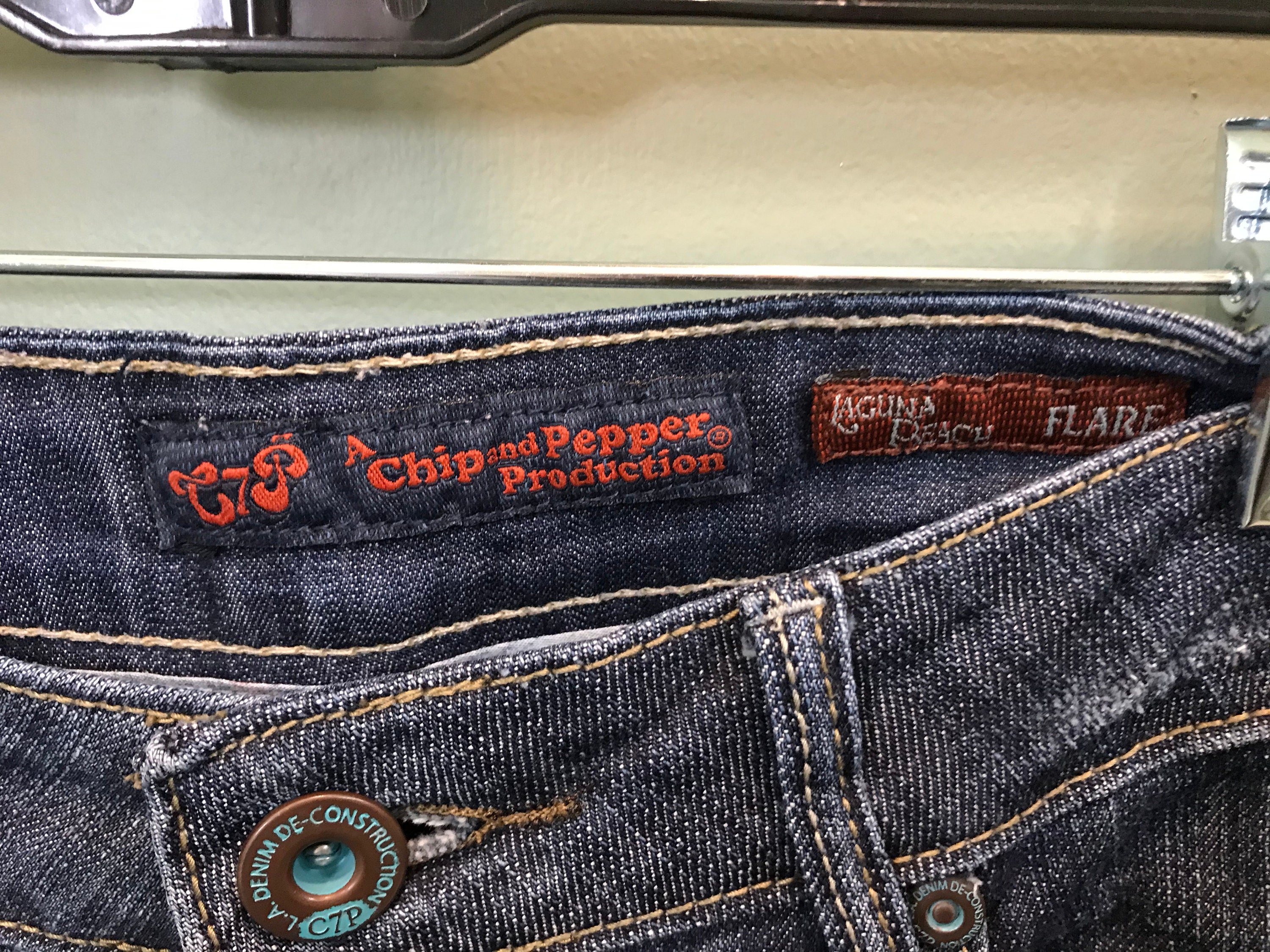 Jeans Flare Chip & Pepper Laguna Beach - Taille 7 Junior - Occasion Très Bon état