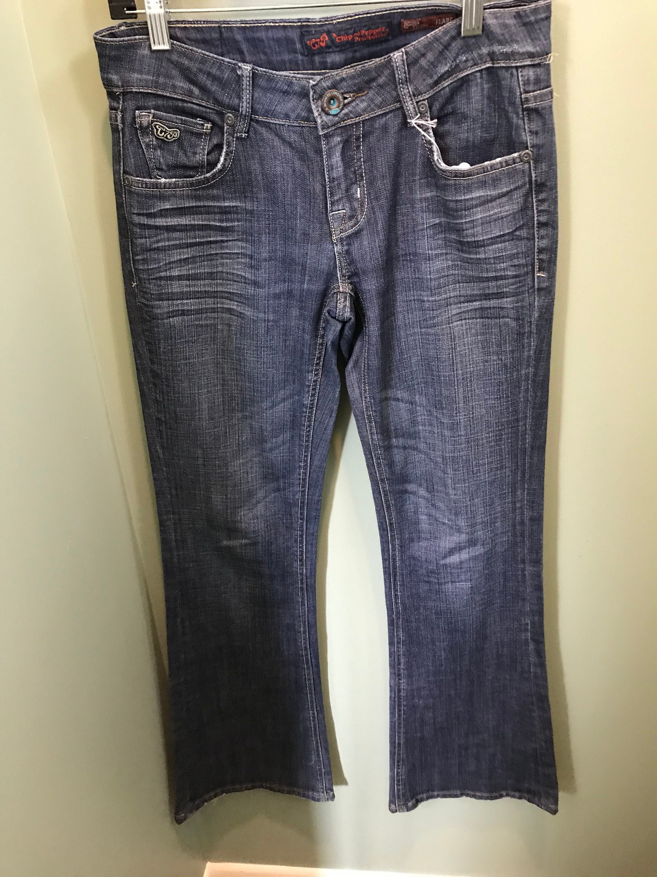 Chip And Pepper Production Jeans Laguna Beach Flare. Size 5 - Etsy