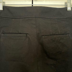 Anthropologie Black Flare Pants image 4