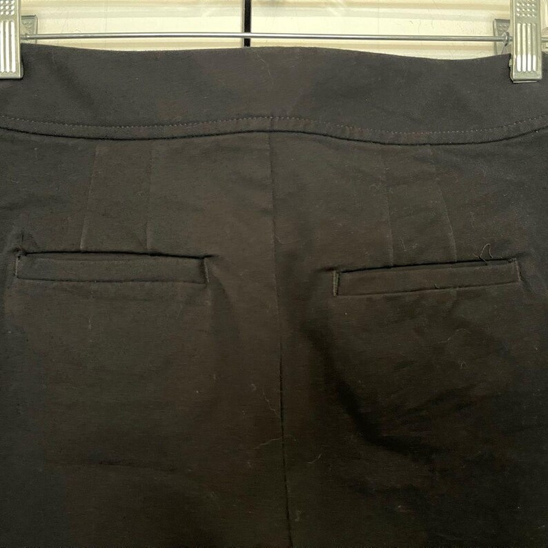 Anthropologie Black Flare Pants image 4