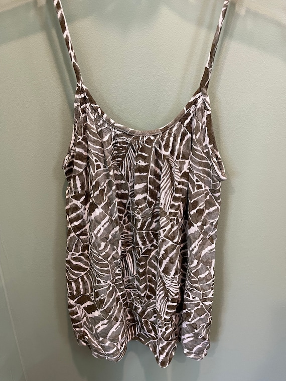 H&M, H&M print blouse size 0