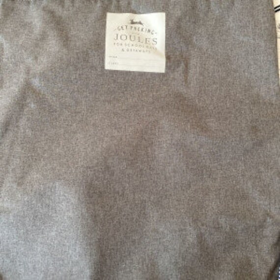 Gray Wild Cat Active Canvas drawstring bag - image 4