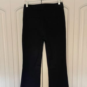 Anthropologie Black Flare Pants image 3