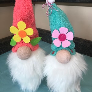 Spring and Easter tabletop gnomes