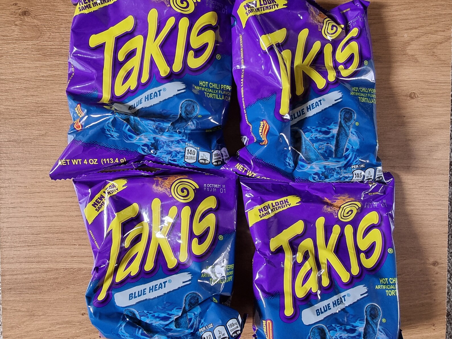 Takis Blue Heat Hot Chilli Mexican Snacks Crisps Box TikTok Etsy