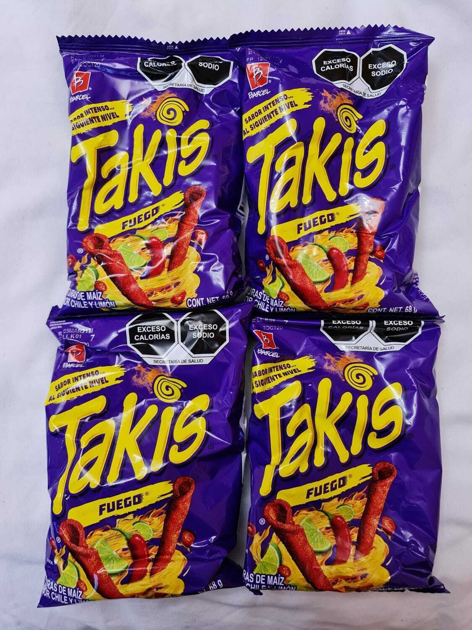 Takis Fuego 68g Crisps American Chips Gift Box Hamper USA Etsy