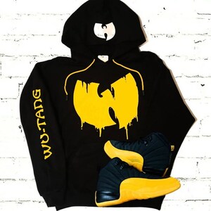 wu tang clan yellow hoodie